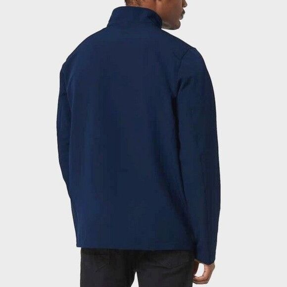 NWT 32 Degrees Heat Mens Full-Zip Lightweight Navy Blue Jogger Jacket Size XL - Picture 2 of 4